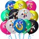 thumbnail image 3 of Set de suministros para fiesta de Sonic the Hedgehog, globos de látex, decoraciones de cumpleaños para niños, globos de Sonic, regalos de decoración para baby shower, 3 of 5