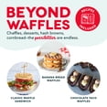 thumbnail image 5 of Dash Mini Waffle Maker - 4” Waffle Mold, Nonstick Waffle Iron with Quick Heat-Up, Nonstick Surface - Perfect Mini Waffle Maker for Kids and Families, Just Add Batter, Black, 5 of 5