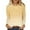 Yellow, variant on cfhntfmh Lounge Tops for Women Trendy Sparkly Sequins Crewneck Dressy Blouses Long Sleeve Tunic Fall Party Pullover Shirts