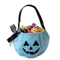 thumbnail image 4 of CUZIBR Girls Witch Halloween Costume Dress Puff Long Lace Sleeve Gothic Lace Up Swing Dress Kids Halloween Party Cosplay Outfits,Blue,One Size, 4 of 6