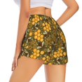 thumbnail image 3 of Bixox Women's Bees and Honeycombs pattern 2 in 1 Running Shorts - Lightweight Athletic Workout Gym Yoga Shorts Liner with Pockets - X-Large, 3 of 7