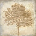 thumbnail image 3 of Allen, Kimberly 12x12 Black Modern Framed Museum Art Print Titled - Tree Silhouette Gold Craft 1, 3 of 5