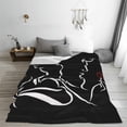 thumbnail image 3 of Beauty Within The Beast Throw Blanket 50 x 40Inch, Lightweight Soft Warm Sherpa Fleece Plush Love Blanket for Bed Chair Sofa Couch Bedroom Bedding Decor, All Season Gifts, 3 of 6