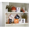 thumbnail image 2 of 5" Witchy Hat Block with Moon Halloween Shelf Sitter Decoration, 2 of 3
