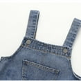 thumbnail image 3 of Bnwani Overalls for Boys Jegging Jeans for Boys Outdoor Stylish Cute Denim Pants Blue 18-24 Months, 3 of 6