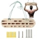 thumbnail image 2 of Climbing Fingerboard Strength Rock Board Portable Pull-Up Rock Climbing Hangboard Grip Strengthener Forearm Exerciser, 2 of 5