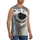thumbnail image 2 of Balery Smiling Polar Bear Camisetas sin mangas para hombre, absorbe la humedad y protege contra el mal olor.-Small, 2 of 7