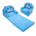 thumbnail image 1 of Cartoon Lounger Sofa Princess Toddler Sofa For Kids, Foldable Sofa Bed, 1 of 8