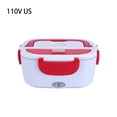 thumbnail image 4 of Bearachild Fiambrera eléctrica, práctico contenedor de comida multifunción extraíble, calentador desmontable, accesorios para dormitorio, enchufe Electrodomésticos Rojo 110 V/EE. UU. Bearachild HA065402-02, 4 of 6