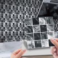 thumbnail image 1 of Square Glazed Wall Sticker With Self Adhesive Removable Wall Decal For Tiles And Murals, 1 of 6