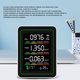 thumbnail image 4 of Probador De Aire 5 En 1, Detector De Temperatura Y Humedad, CO2, HCHO, TVOC, Pantalla LCD A Color, Medidor De Aire Interior, 4 of 7