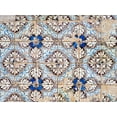 thumbnail image 2 of Eggers, Julie 18x15 White Modern Wood Framed Museum Art Print Titled - Portugal-Costa Nova-Colorful azulejo tiles on the exterior wall of house, 2 of 4