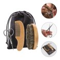 thumbnail image 5 of KAKOWELY 1 Set Caring Shaving Tool Kit Beard Caring Tools Beard Scissors Comb Brush,5.71"X1.77"X0.2", 5 of 5