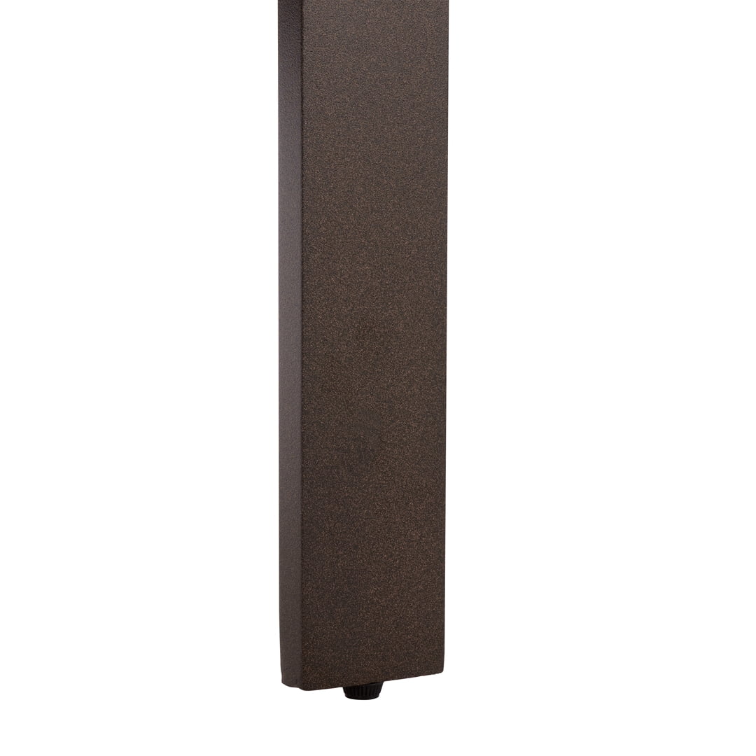 Safavieh Fash Metal Outdoor Dining Side Chair - Set of 2, Brown/Taupe