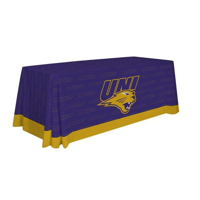 Showdown Displays 810026NIA-003 6 ft. NCAA Table Throw Northern Iowa - No.003