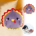 thumbnail image 2 of Muñeco de pollo de dibujos animados Decoración navideña Decoración para el sofá del hogar Muñeco bonito, 2 of 6