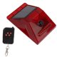 thumbnail image 1 of Advertencia de Luz de Sonido, 129DB 433MHz LAmpara Estroboscópica Control solar Remoto IP65 Impermable 125 Angle de Deteccióni Anti -Robo para el Hogar para granja para, 1 of 7