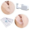 thumbnail image 3 of 4 Pack Disposable Ear Stud Gun Kit, Painless and Aseptic Ear Piercing Tool for Men, Women, and Girls - Silver Gold, 3 of 5