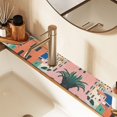 thumbnail image 2 of Yayeee Faucet Mat for Kitchen Sink 30" Diatomite Long Splash Guard Pad, Art City, 2 of 7