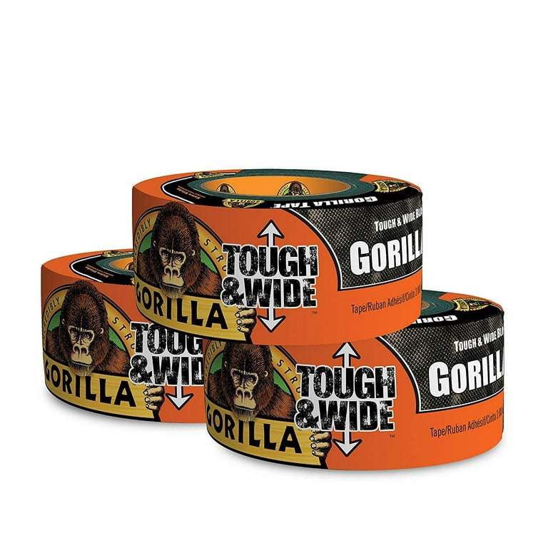 Gorilla 2.88 In. x 30 Yd. Tough & Wide Heavy-Duty Duct Tape, Black - AR -  MO - Powell Feed and Milling