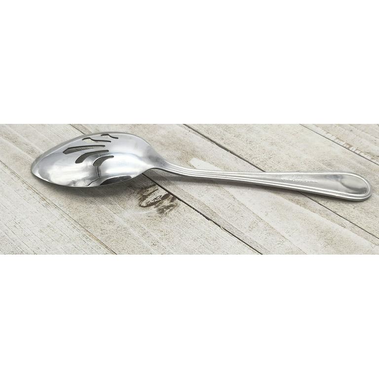  OXO 53481 Steel Slotted Serving Spoon,Silver,1 EA