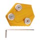 thumbnail image 5 of Aumentar el soporte del soporte lateral para Honda Grom125 MSX125 2014-2018 dorado Sunnimix Placa de almohadilla de extensión de Kickstand, 5 of 7