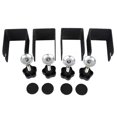 thumbnail image 1 of Stainless Steel Drawer Installation Clips for Cabinet Doors and Furniture, 1 of 3