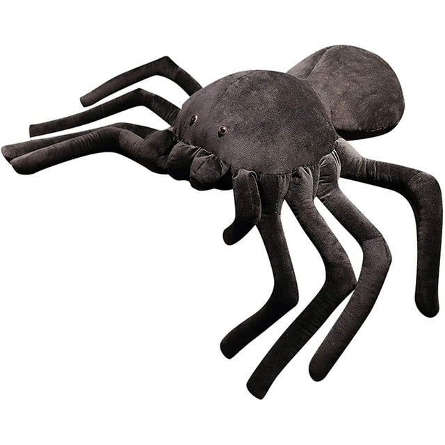 Black Spider Plush Stuffed Animals, Tarantula Spider Widow Plushie