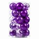 thumbnail image 1 of 25 PCS 6CM Adornos navideños de plástico transparente Amazon Bola de plástico transparente navideña de alta luz Bola decorativa colgante 6/8/13CM, 1 of 4
