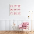 thumbnail image 2 of Stupell Industries Ribbon Bow Styles Grouping Canvas Wall Art, design by Creative Studio, 30 x 30, 2 of 7