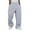 Light Gray, variant on Men's Baggy Sweatpants Fleece Casual Pants Elastic Waist Athletic Workout Jogger Sweat Fall Winter