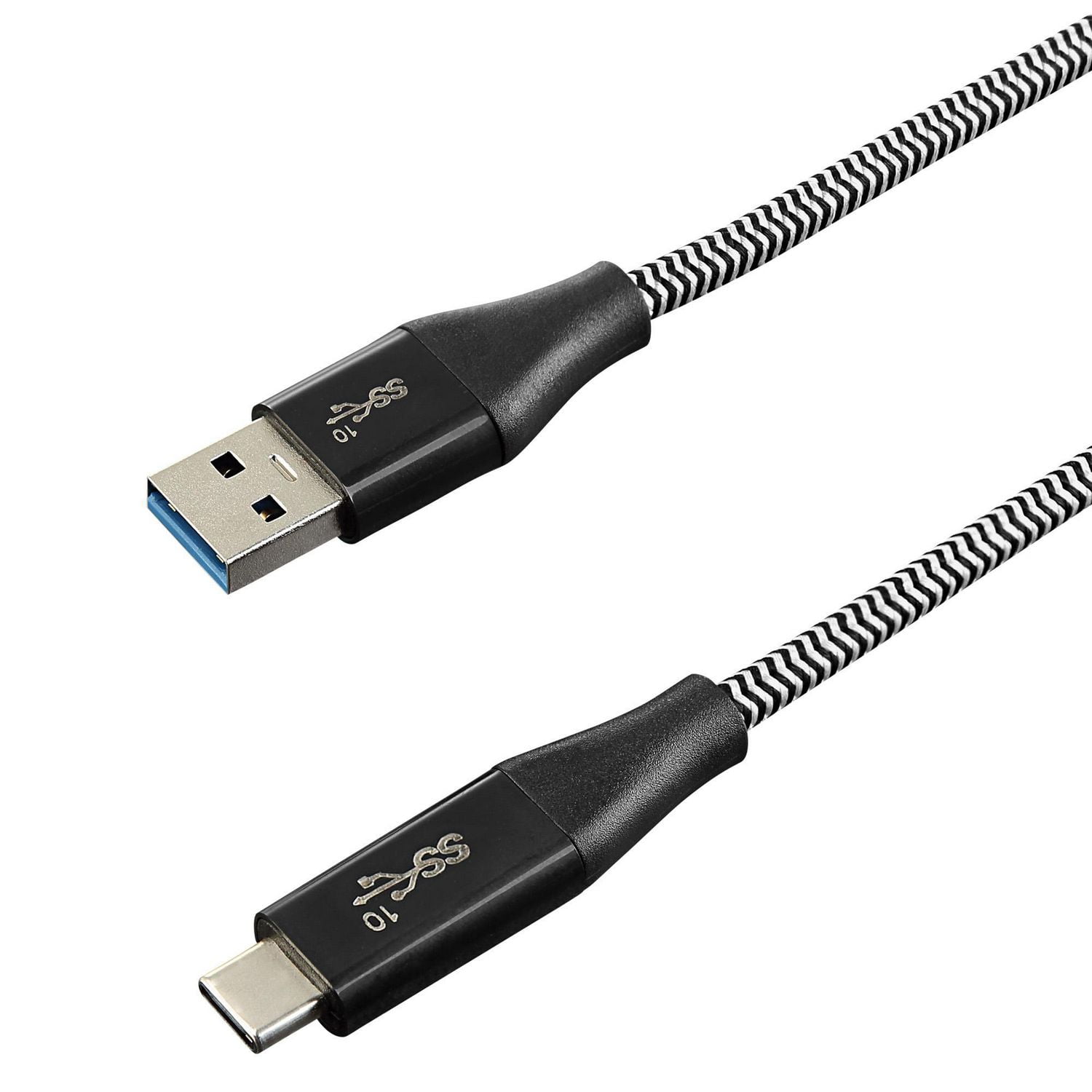 Câble de charge et de synchronisation SuperSpeed USB-A vers USB-C 3.1 de 0,9 m (Noir) blackweb ™