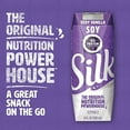 thumbnail image 3 of Silk Shelf-Stable Soymilk Singles, Very Vanilla, Dairy-Free, Vegan, Non-GMO Project Verified, 8 oz., 18 Pack, 3 of 3