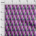 thumbnail image 1 of oneOone Cotton Poplin Purple Fabric Argyle Check Sewing Craft Projects Fabric Prints By Yard 42 Inch Wide, 1 of 4