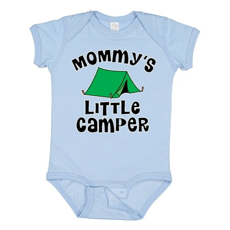 

Inktastic Camping Mommy Little Camper Gift Baby Boy or Baby Girl Bodysuit