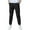 Black, variant on bbymog Boys Khaki Pants with Pocket Solid Color Elastic Waist Drawstring Joggers for Boys Casual Boys Sweatpants Boys' Fashion Clothing Black 110
