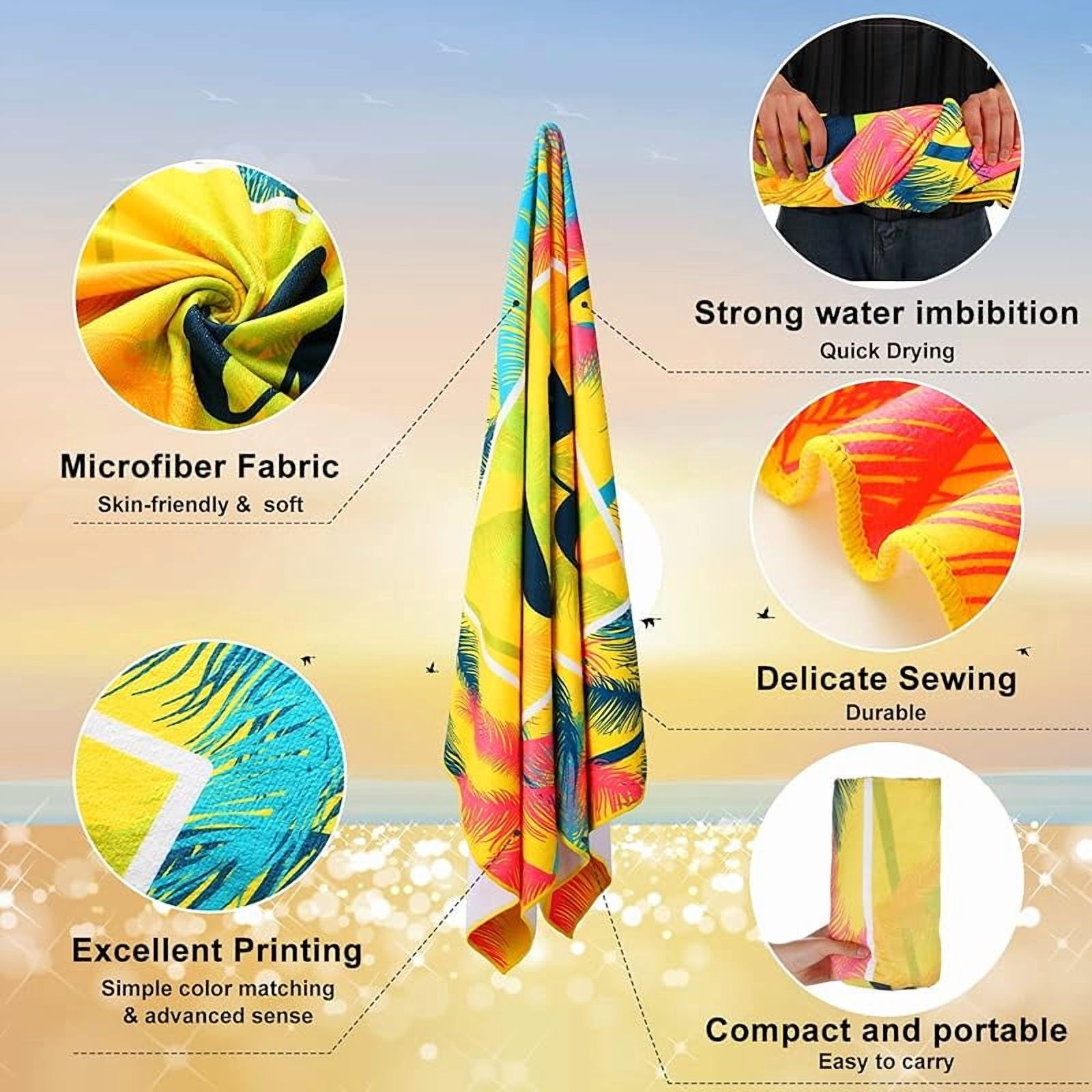 2 Pcs Mr and Mrs Beach Towels Wedding Beach Towels for Bride and Groom 60 x 30 Hubby and Wife Summer Towels Honeymoon Newlywed Couple Towels Wedding Gift
