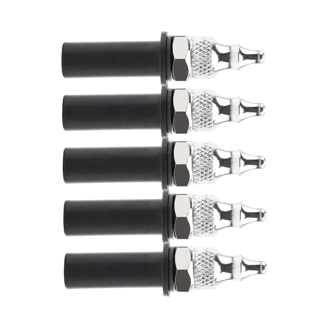 Kit de 5 tornillos para parabrisas de motocicleta, perno de carenado, confiable, fácil de instalar, elegante aluminio para accesorios de motocicleta Plata