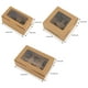 thumbnail image 3 of 2/4/6 Pieza Embalaje De Papel Para Tartas Embalaje De Papel Kraft Mafen Cup Cake Egg Tart Son, 3 of 4