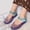 Purple, variant on Ytobaz Sandals for women Jelly Mesh Mary Jane Sandals Hook Loop Beach Shoes Non Slip Poolside Shower Vacation Garden Outdoor Footwear