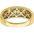 thumbnail image 5 of Solid 10K Yellow Gold Lab Grown Diamond VS/SI GH, Men's Ring - Ring Size 10.0, 5 of 8