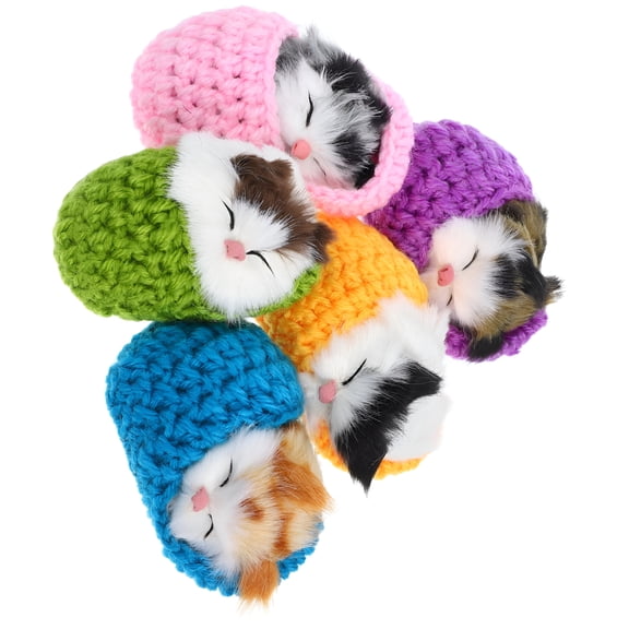 BESTSKY Realistic Plush Cat Toy for Kids, Soft Kitten Stuffed Animal for Pretend Play, Cuddling