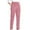 Pink-05, variant on REALiKUN Women's Corduroy Pants, High Waisted Straight Leg Pull-On Trousers, Casual Cotton Slacks with Pockets