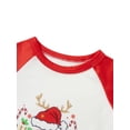 thumbnail image 5 of Sunisery Family Matching Pajamas Christmas Pjs Holiday Nightwear Sleepwear Sets Long Sleeve Pjs, 5 of 9