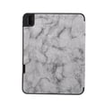 thumbnail image 2 of SaniMore Tri-fold Stand Case for iPad 10th Generation 10.9" 2022, PU Leather Marble Case Shockproof TPU Back [Auto Wake/Sleep + Pen Holder] Full Protective Fashion Tablet Case for iPad 2022, Black, 2 of 7