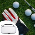 thumbnail image 4 of Bolsa compacta para guantes de golf con espacio para accesorios, estuche protector resistente para tees, marcadores de bolas y herramientas de reparac Blanco, 4 of 6