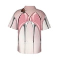 thumbnail image 3 of Fotbe High Heel Shoes Butterfly Hawaiian Shirt For Men Unisex Summer Beach Casual Short Sleeve Cotton Linen Button Down Shirts-3x-Large, 3 of 9
