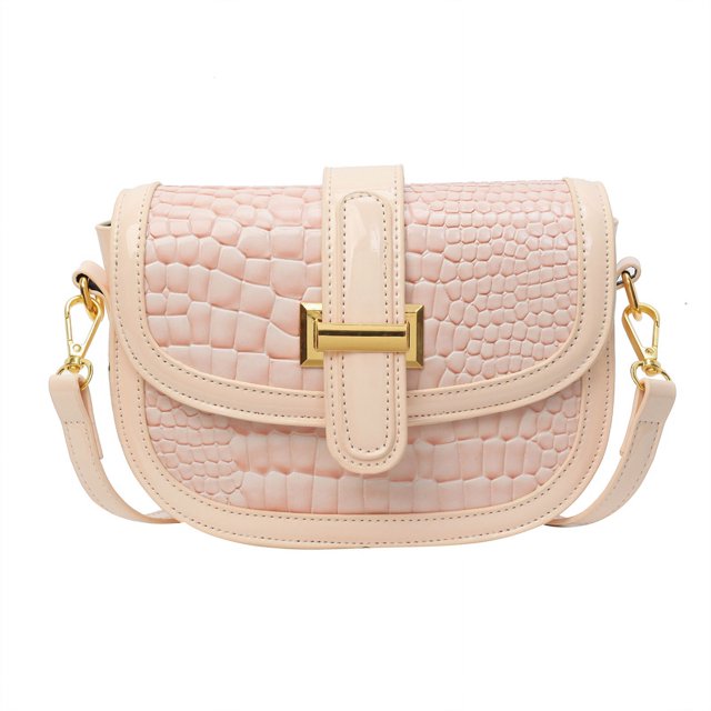 Bolso Hobo Ocio para Mujer Con Textura Y Correa Ajustable