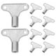 thumbnail image 1 of ColoMX 10 Uds. Llave de purga Universal para radiador, llaves de ventilación para suministros de radiador, herramientas de sangrado de plomería de Metal para válvulas de calentador y grifo, 1 of 7
