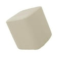 thumbnail image 2 of Housse de Repose-Pieds Carrée Ottoman Décoratif Housse Extensible Surdimensionnée Blanc Laiteux, 2 of 8